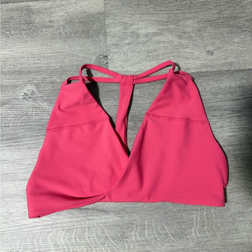 Fabletics Pureluxe Plunge Low Impact Bra